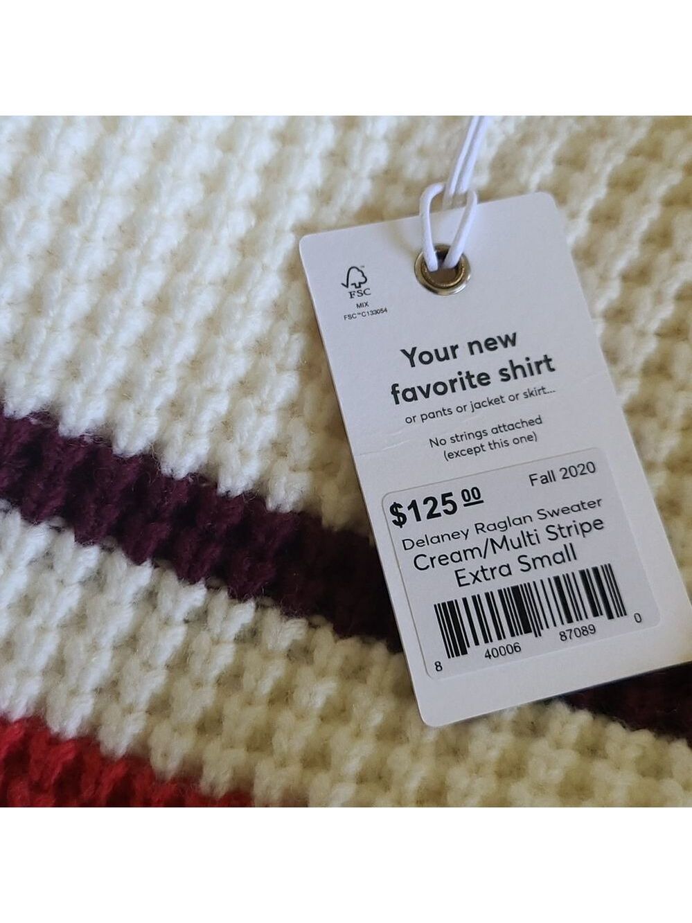 MARINE Layer Delaney Raglan Sweater - Picture 5 of 7